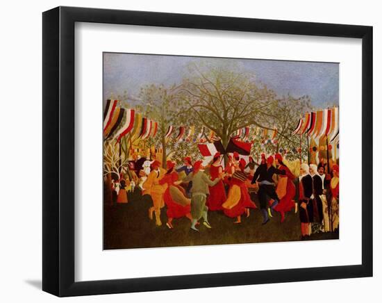 Hundert Jahre Freiheit-Henri Rousseau-Framed Art Print