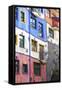 Hundertwasser Haus, Vienna, Austria, Europe-Neil Farrin-Framed Stretched Canvas