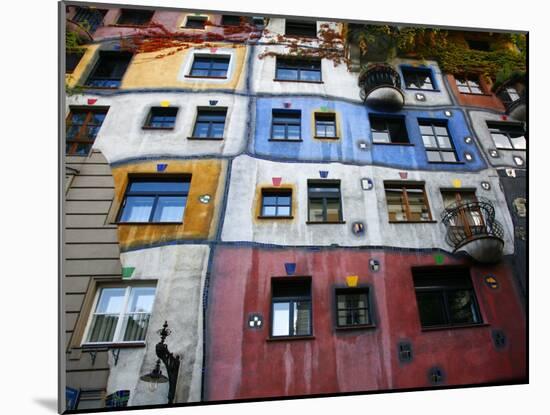 Hundertwasser House, Vienna, Austria, Europe-Levy Yadid-Mounted Photographic Print