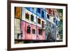 Hundertwasser House, Vienna, Austria-George Oze-Framed Photographic Print