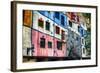 Hundertwasser House, Vienna, Austria-George Oze-Framed Photographic Print