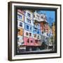 Hundertwasser-House, Vienna-Friedensreich Hundertwasser-Framed Art Print