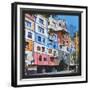 Hundertwasser-House, Vienna-Friedensreich Hundertwasser-Framed Art Print