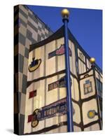 Hundertwasser's Incinerator, Vienna, Austria, Europe-Jean Brooks-Stretched Canvas