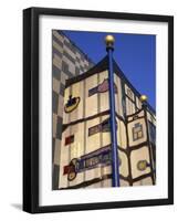 Hundertwasser's Incinerator, Vienna, Austria, Europe-Jean Brooks-Framed Photographic Print