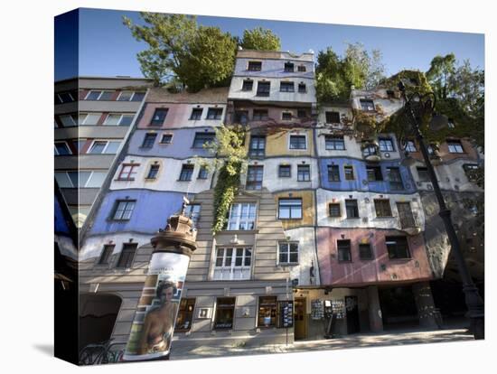 Hundertwasserhaus, Vienna, Austria-Doug Pearson-Stretched Canvas