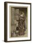 Hunding's Draught-Arthur Rackham-Framed Art Print