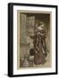 Hunding's Draught-Arthur Rackham-Framed Art Print