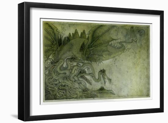 Hundred Headed Typhon-Wayne Anderson-Framed Giclee Print