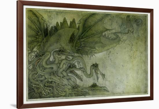 Hundred Headed Typhon-Wayne Anderson-Framed Giclee Print