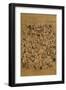 Hundred of Japanese Buddha-Jyakuchu Ito-Framed Giclee Print