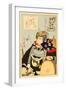 Hundred Roles of Baiko - Gonpachi-Kunichika toyohara-Framed Giclee Print