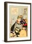 Hundred Roles of Baiko - Gonpachi-Kunichika toyohara-Framed Premium Giclee Print