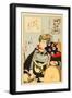 Hundred Roles of Baiko - Gonpachi-Kunichika toyohara-Framed Premium Giclee Print