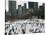 Hundreds of Ice Skaters Crowd Wollman Rink-null-Stretched Canvas