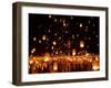 Hundreds of Lanterns are Released During a Memorial Service-null-Framed Photographic Print