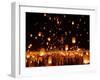 Hundreds of Lanterns are Released During a Memorial Service-null-Framed Photographic Print