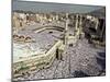 Hundreds of Thousands of Pilgrims Perform Friday Prayers at the Great Mosque in Mecca, Saudi Arabia-null-Mounted Premium Photographic Print