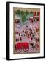 "Hunername" the Army of Suleyman the Magnificent (1494-1566) Leave for Europe-null-Framed Giclee Print