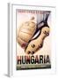 Hungaria Soccer Shoes-null-Framed Art Print