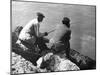 Hungarian Anglers-null-Mounted Photographic Print