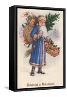 Hungarian Christmas Card-null-Framed Stretched Canvas