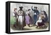 Hungarian Dancers. Dancer-null-Framed Stretched Canvas