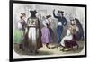 Hungarian Dancers. Dancer-null-Framed Giclee Print