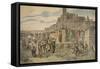 Hungarian Gypsies Outside Carcassonne-French-Framed Stretched Canvas