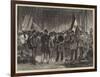 Hungarian Hussars, Sketched at Folkestone-null-Framed Giclee Print