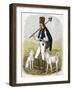 Hungarian Man with Dogs, 1809-W Dickes-Framed Giclee Print