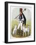 Hungarian Man with Dogs, 1809-W Dickes-Framed Giclee Print