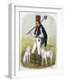 Hungarian Man with Dogs, 1809-W Dickes-Framed Giclee Print