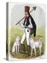 Hungarian Man with Dogs, 1809-W Dickes-Stretched Canvas