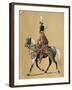 Hungarian Noble Guard on a Horse, Austria-null-Framed Giclee Print