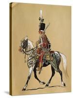 Hungarian Noble Guard on a Horse, Austria-null-Stretched Canvas