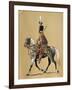 Hungarian Noble Guard on a Horse, Austria-null-Framed Giclee Print