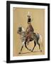 Hungarian Noble Guard on a Horse, Austria-null-Framed Giclee Print