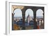 Hungarian Parliament, Budapest-George Oze-Framed Photographic Print