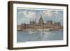 Hungarian Parliament, Budapest-null-Framed Art Print