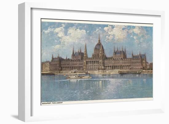 Hungarian Parliament, Budapest-null-Framed Art Print