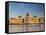 Hungarian Parliament Building and River Danube, Budapest, Hungary-Doug Pearson-Framed Stretched Canvas