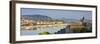 Hungarian Parliament Building and the River Danube, Budapest, Hungary-Doug Pearson-Framed Photographic Print