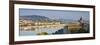 Hungarian Parliament Building and the River Danube, Budapest, Hungary-Doug Pearson-Framed Photographic Print