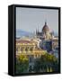 Hungarian Parliament Building, Budapest, Hungary-Doug Pearson-Framed Stretched Canvas