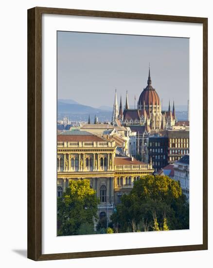 Hungarian Parliament Building, Budapest, Hungary-Doug Pearson-Framed Photographic Print