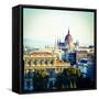Hungarian Parliament Building, Budapest, Hungary-Doug Pearson-Framed Stretched Canvas