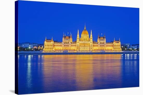 Hungarian Parliament Building-Christian Kober-Stretched Canvas