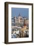 Hungarian Parliament Illuminated by Warm Light on a Winter Afternoon, Budapest, Hungary, Europe-Doug Pearson-Framed Photographic Print