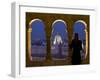 Hungarian Parliament Seen from Fishermans Bastion, Budapest, Hungary-Doug Pearson-Framed Photographic Print